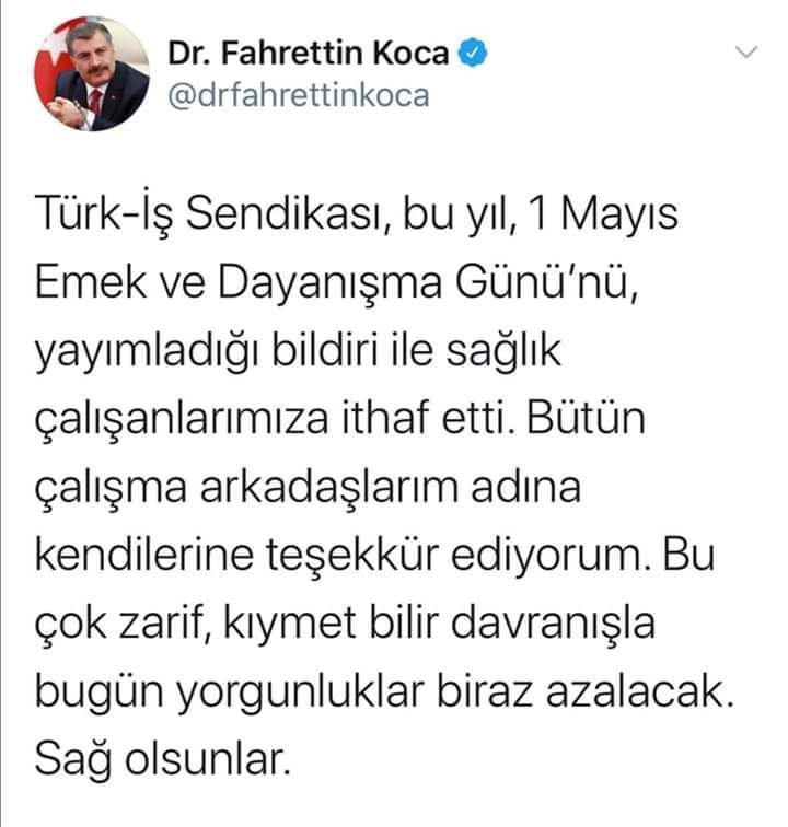 Ftml0091's tweet photo. #1mayısayeniumutlar @drfahrettinkoca işcilerin varlığını bir günlük teşekkürle gecistirmeyin sayin bakanim bizede hakkimizi verinki degerimizi bilelim covit iscisi pandemi hastanesi 696khk magdurlari tis istiyor @ZehraZumrutS https://t.co/KOZAxURkrv
