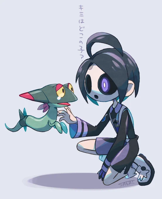 ドラメシヤとオニオンくん
(おまけにドラパルト)
#ポケモン #ポケモン剣盾  #Pokemon 