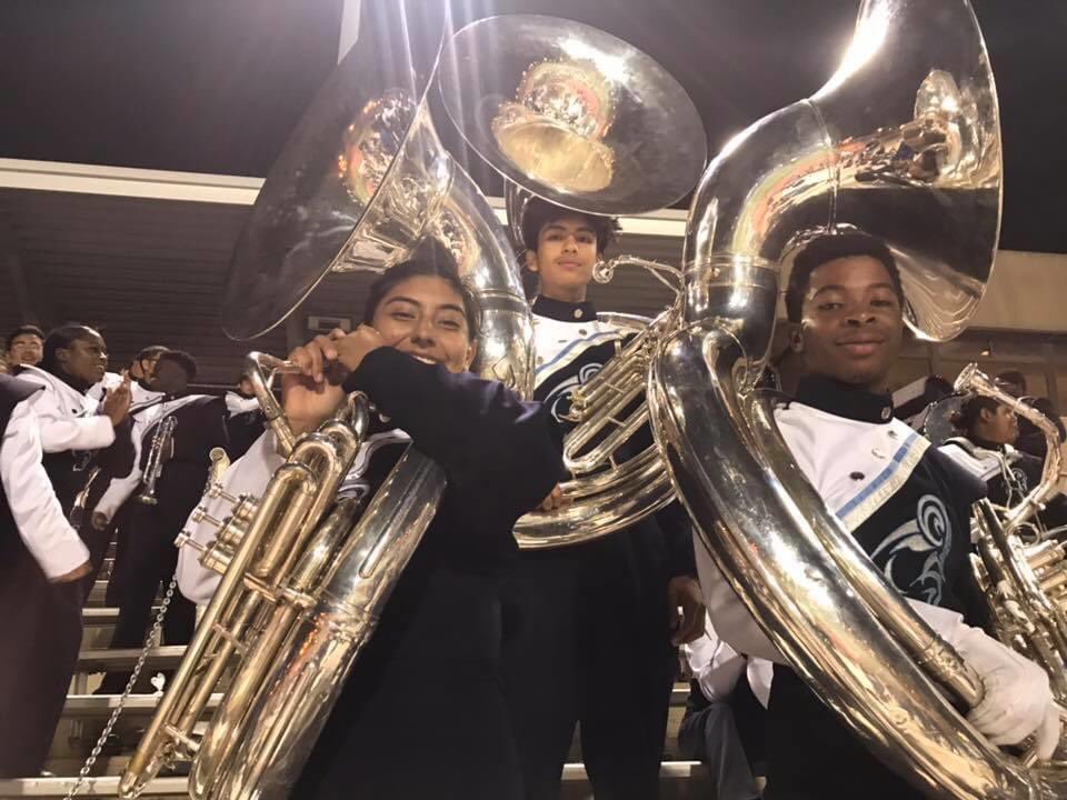 ElsikMRB's tweet photo. Section Shoutout!! It couldn’t be the Elsik Mighty Ram Band we all know and love without all of our section families! #AliefArtsMatter @AliefISD https://t.co/1g4MZhnaFa
