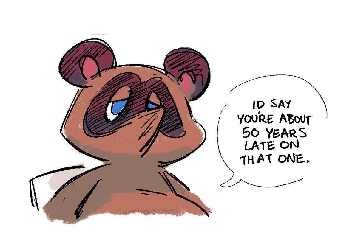 here's your redd/tom nook art.. this is a golden girls quote #acnh 