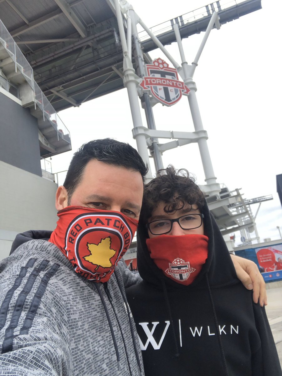 SuperToniTFC's tweet photo. We missed her so much we had to stop by to say hello. ⚽️ = ❤️ #TFCLive  @TorontoFC @BMOField @RedPatchBoys https://t.co/RYuyFvYRqL