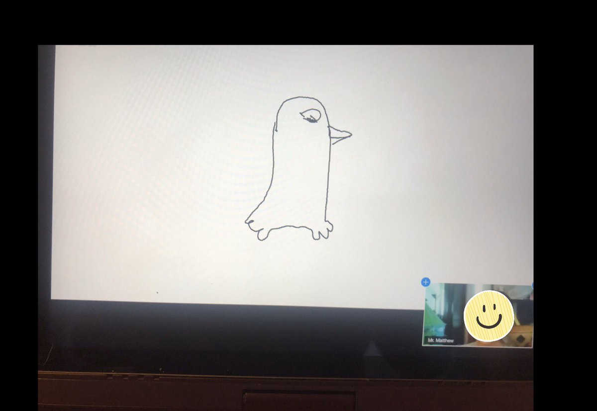 Lisa Miranda (@lisamiranda1978) on Twitter photo Fun Friday! Played Pictionary on ZOOM with 2nd graders! It’s not a “walking potato” LOL!😂It’s a penguin! 🐧#KFEproud <a href="/NISD/">Northside ISD</a> <a href="/nisdgteac/">NISDGTEAC</a> <a href="/NISDFranklinES/">Kay Franklin ES</a> <a href="/NISDAcadTech/">NISD Academic Tech</a> <a href="/NISDGTAA/">NISD GT & AA</a> Fun Friday! Played Pictionary on ZOOM with 2nd graders! It’s not a “walking potato” LOL!😂It’s a penguin! 🐧#KFEproud <a href="/NISD/">Northside ISD</a> <a href="/nisdgteac/">NISDGTEAC</a> <a href="/NISDFranklinES/">Kay Franklin ES</a> <a href="/NISDAcadTech/">NISD Academic Tech</a> <a href="/NISDGTAA/">NISD GT & AA</a>