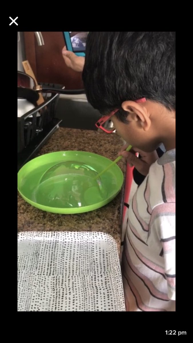 ECE_STEPS's tweet photo. Bubble lab was a hit! Hereβs another strong paper bridge design. #ECEScienceweek @ECE_STEAM https://t.co/BFMSVHZjp4
