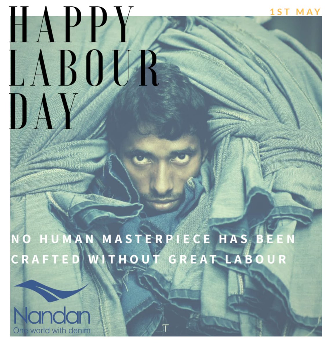 nandan_denim's tweet photo. We celebrate the efforts demonstrated by our essential service workers and all other workers. Your efforts are laudable.
Let's hope the troubles of this year end soon !
#LabourDay #LabourDay2020 #LaborDay2020 #LabourDayMay2020 #LaborDay #laboursday #Labour_Day #LaboursDay2020 https://t.co/43S1DUdFtc