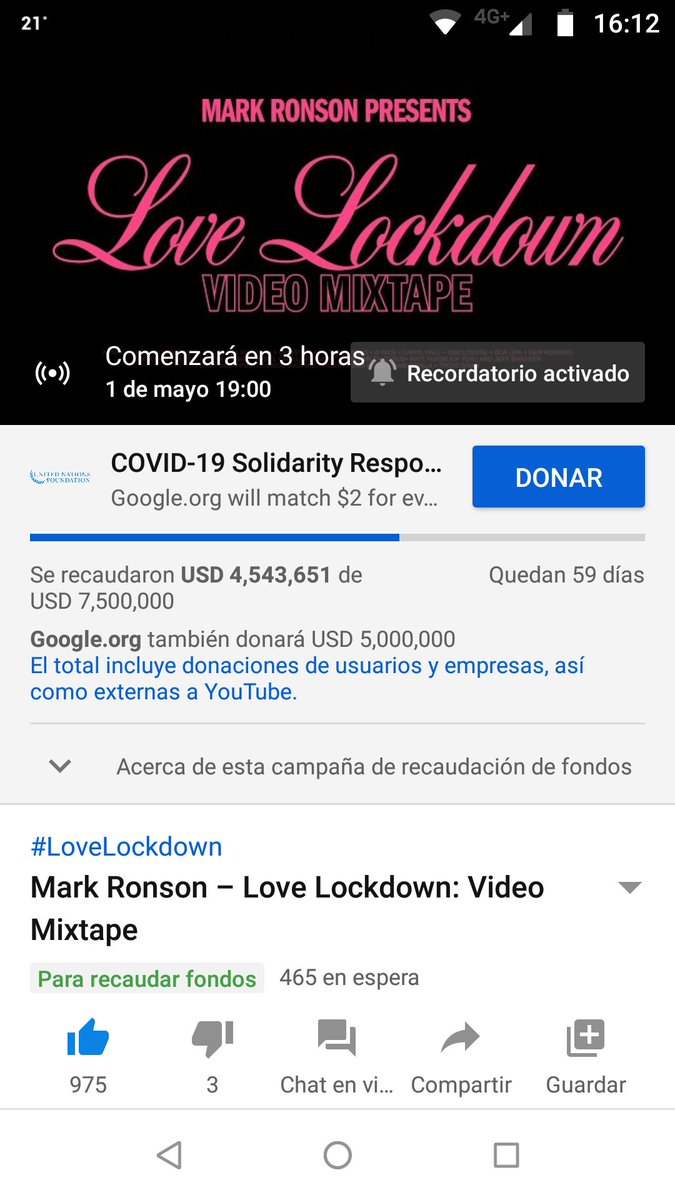 SrtaCeciRuess's tweet photo. @nateruessmusic @MarkRonson
#LoveLockdown #VideoMixtape #Fundraising #COVID__19 #SolidarityResponseFundForWHO
#UNFundation https://t.co/oWIJwqSxmo