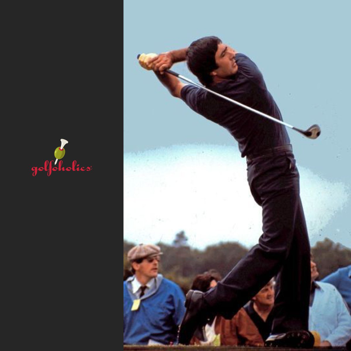 golfoholics's tweet photo. Seve and his beautiful reverse C swing. Oh to be that nimble.
#seve
#golfoholics
#reverseC https://t.co/5PG5l9pLzl