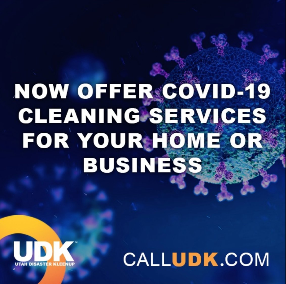 The health of our customers &amp; employees is our top priority. UDK now offers COVID-19 cleaning services for your home/business. We're prepared with the resources to keep people safe while we all navigate the challenges surrounding the pandemic.

calludk.com/resources/covi…