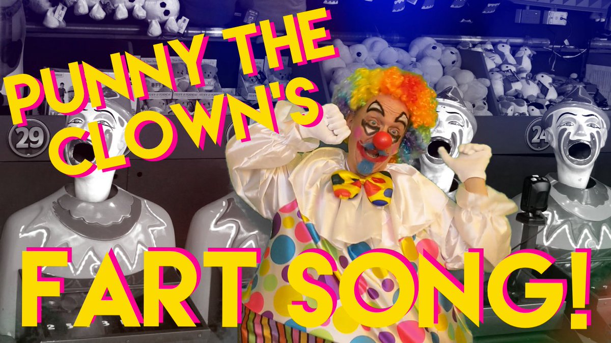 TonicTime's tweet photo. It's time for Punny The Clown's Fart Song, the most embarrassing video on Tonic Time yet! Be sure to Like and Subscribe!
https://t.co/Ntg3clFQhV
#sketchcomedy #clowns #fart #humor #song https://t.co/XyLaCz6tnd