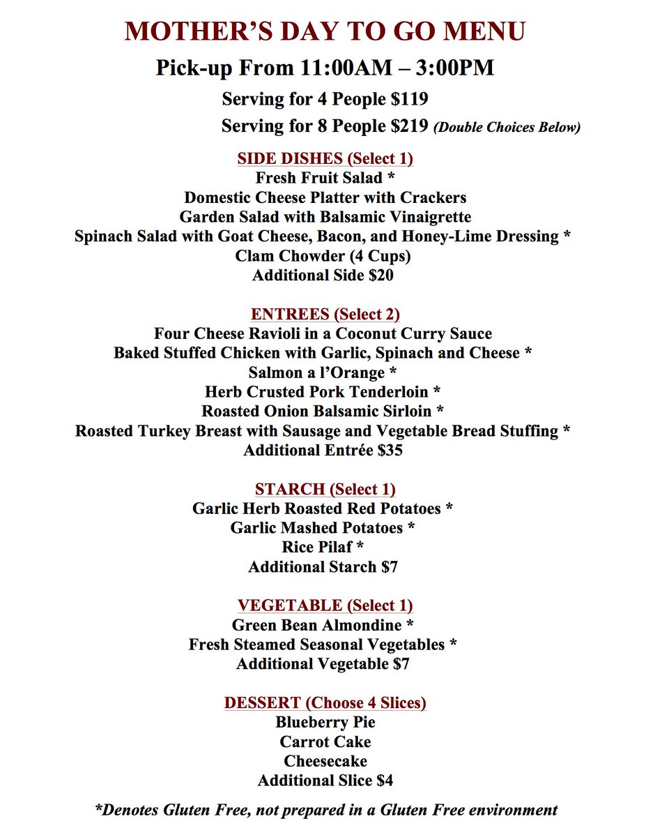 We look forward to serving you and your families in your homes this Mother's Day 💕🌸Please call us at 207-843-5123 to place your order by Friday, May 8th. Pickup is available Sunday, May 10th, from 11 am - 3 pm. Thank you for supporting our business during these difficult times!