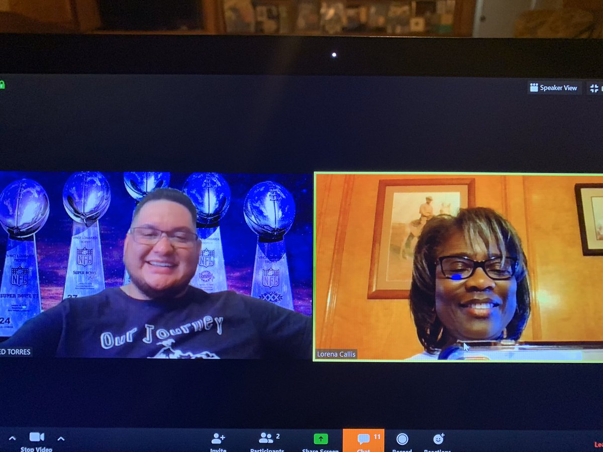 Happy Principal’s Day to Mrs. Callis and Asst. Principal, Mr. Torres! At least we get to see y’all’s happy smiles thru Zoom each week! Thanks for being great Mustang leaders! We 💙 you!! #BetheOneLCISD #MustangStampede