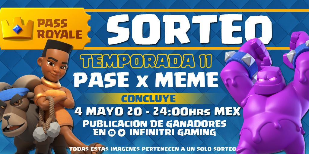 SiuatlanH's tweet photo. #CR| ¡A mantener la sonrisa! 

¡Mantener la sonrisa en tiempos de crisis es un acto revolucionario, por eso les traemos un #sorteo! 🎟

• Comenta tú meme favorito de CR 
• Sigue a @INFINITRI_YT 
• Sigue a @SiuatlanH_GG 

RT &amp; MG

#PlayForTheWorld https://t.co/4tAuHN3eOs