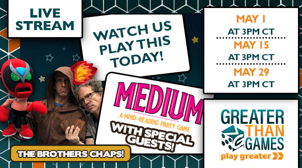 GTGamesLLC's tweet photo. .@StrongBadActual has the beefiest, strongest, most intense mind-reading abilities! Don't believe us? Check us out on YouTube LIVE now! Tune in by clicking the link below! #playgreater #MediumtheGame🔮
https://t.co/xuObGTQ3SK https://t.co/7WN8N4n2JM