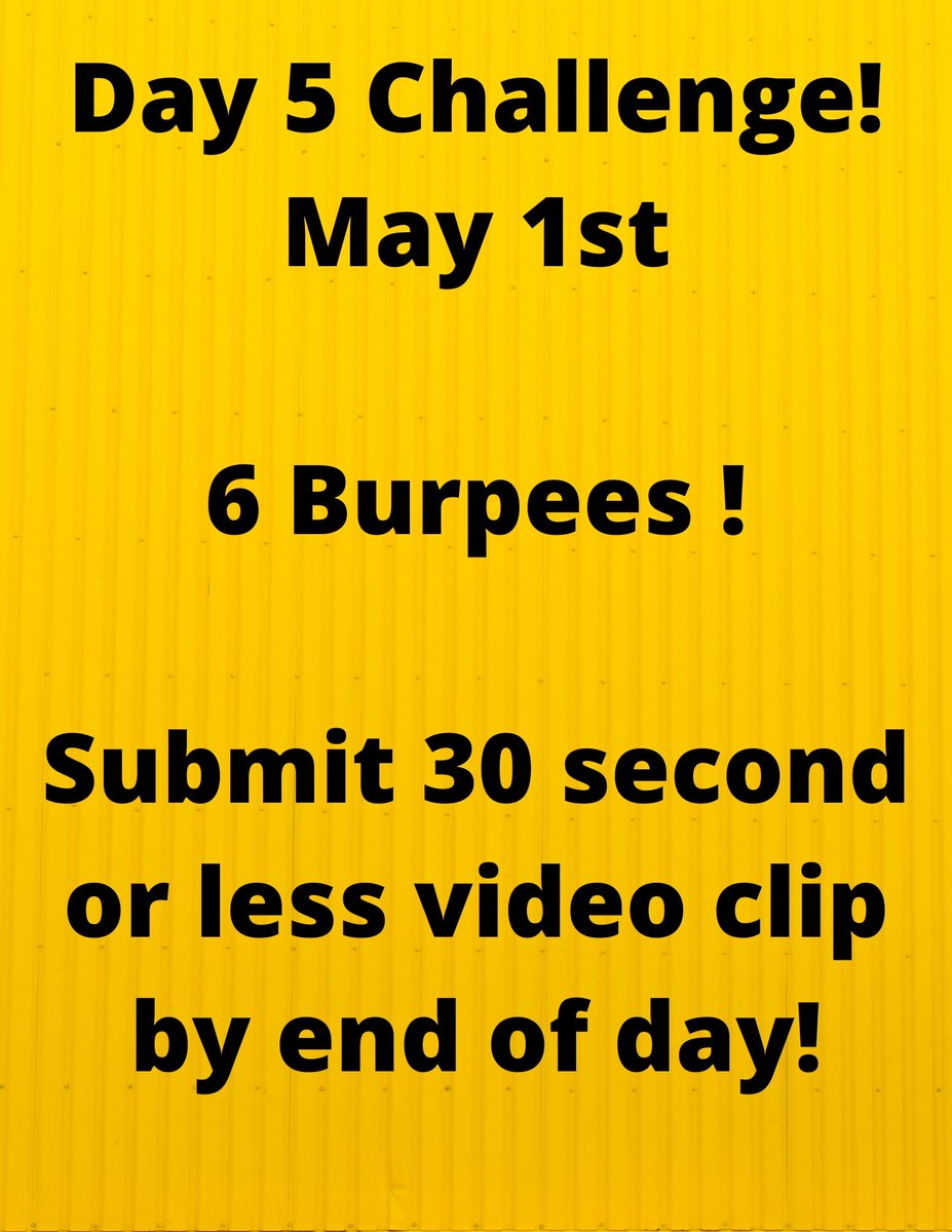 UMCWellness's tweet photo. Day 5 Challenge! Last one for the Week! https://t.co/1DMHG4lSTR