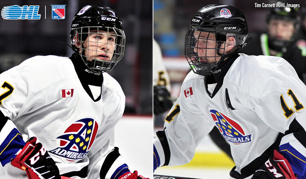 Twins Andrew (<a href="/AndrewLeBlanc04/">Andrew LeBlanc</a>) and Jacob LeBlanc @Jacob53740751 of <a href="/HometownHockey/">Ontario Minor Hockey</a>'s Southern Tier Admirals have committed to the <a href="/OHLRangers/">Kitchener Rangers</a>.

DETAILS 📰: bit.ly/2SwoXW7