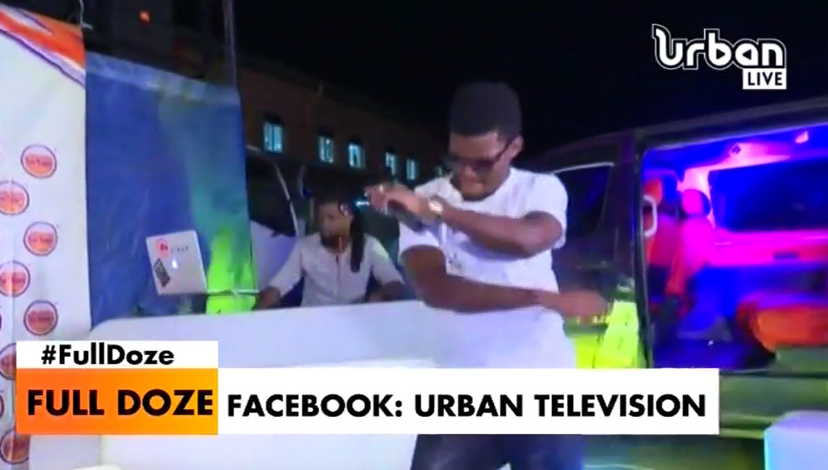 bartlettdaron's tweet photo. #FullDoze on @UrbanTVUganda is lit.

The idea of bringing parties at home is actually good for us who hate buying drinks for random people in bars. https://t.co/85DF6nfzLK