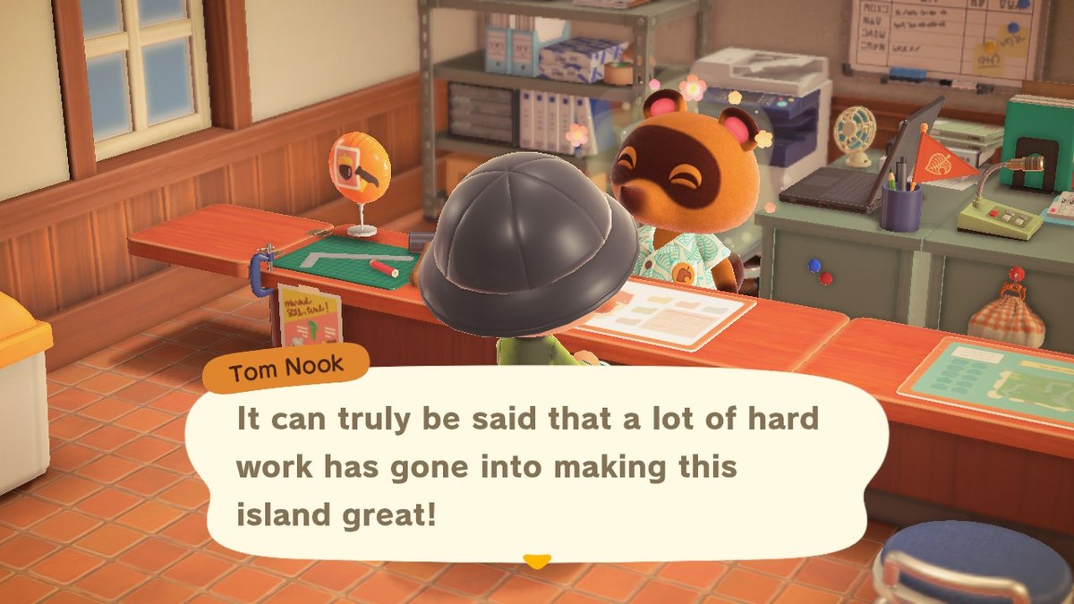 "My May Day event is more about play than work..."In which Tom Nook celebrates the hard work of his fellow island residents by giving us a fun little game to play 