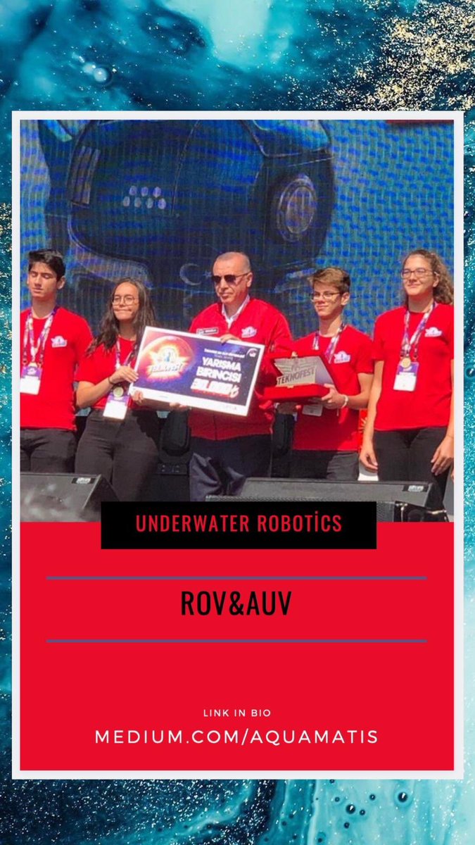 Our new blog about underwater robotics is now on our publication in Medium. You can read it via this link.medium.com/aquamatis/unde… #underwaterrobotics #technology #robotics #sea #software #mechanic #medium #stem #writing #publication #driver #social #design #blog #dolar #1MAYIS