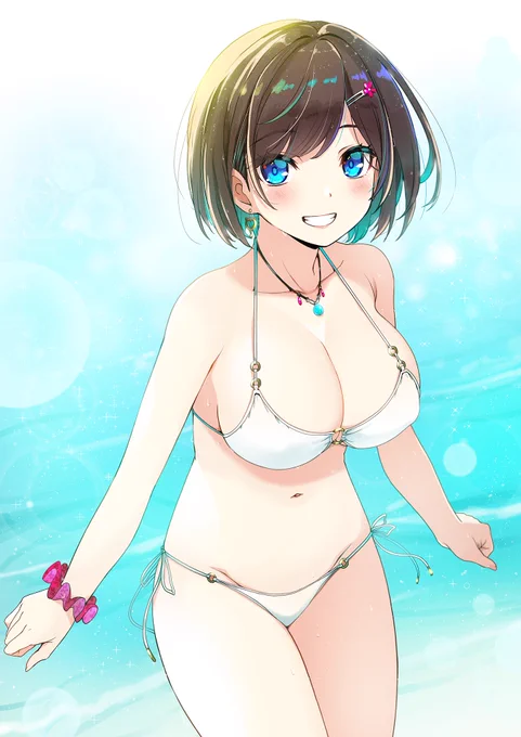 休日なので2次元の海に行こう!
「海だよ!海!!」 