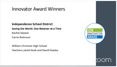 David Hawley (@iowa50140) on Twitter photo Congratulations to @rachmarie73 and @CRobinson1026 for winning one of this year’s STEM INNOVATOR AWARD from KC STEM Alliance PLTW Senior Capstone. <a href="/ISDAcademies/">ISD Academies</a> <a href="/ISDSchools/">Independence School District</a> <a href="/ChrismanBears/">William Chrisman</a> <a href="/WCHSBioMed/">WCHS BioMed</a> @Chrisman_STEM Congratulations to @rachmarie73 and @CRobinson1026 for winning one of this year’s STEM INNOVATOR AWARD from KC STEM Alliance PLTW Senior Capstone. <a href="/ISDAcademies/">ISD Academies</a> <a href="/ISDSchools/">Independence School District</a> <a href="/ChrismanBears/">William Chrisman</a> <a href="/WCHSBioMed/">WCHS BioMed</a> @Chrisman_STEM