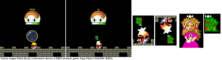 super mario world cape sprite