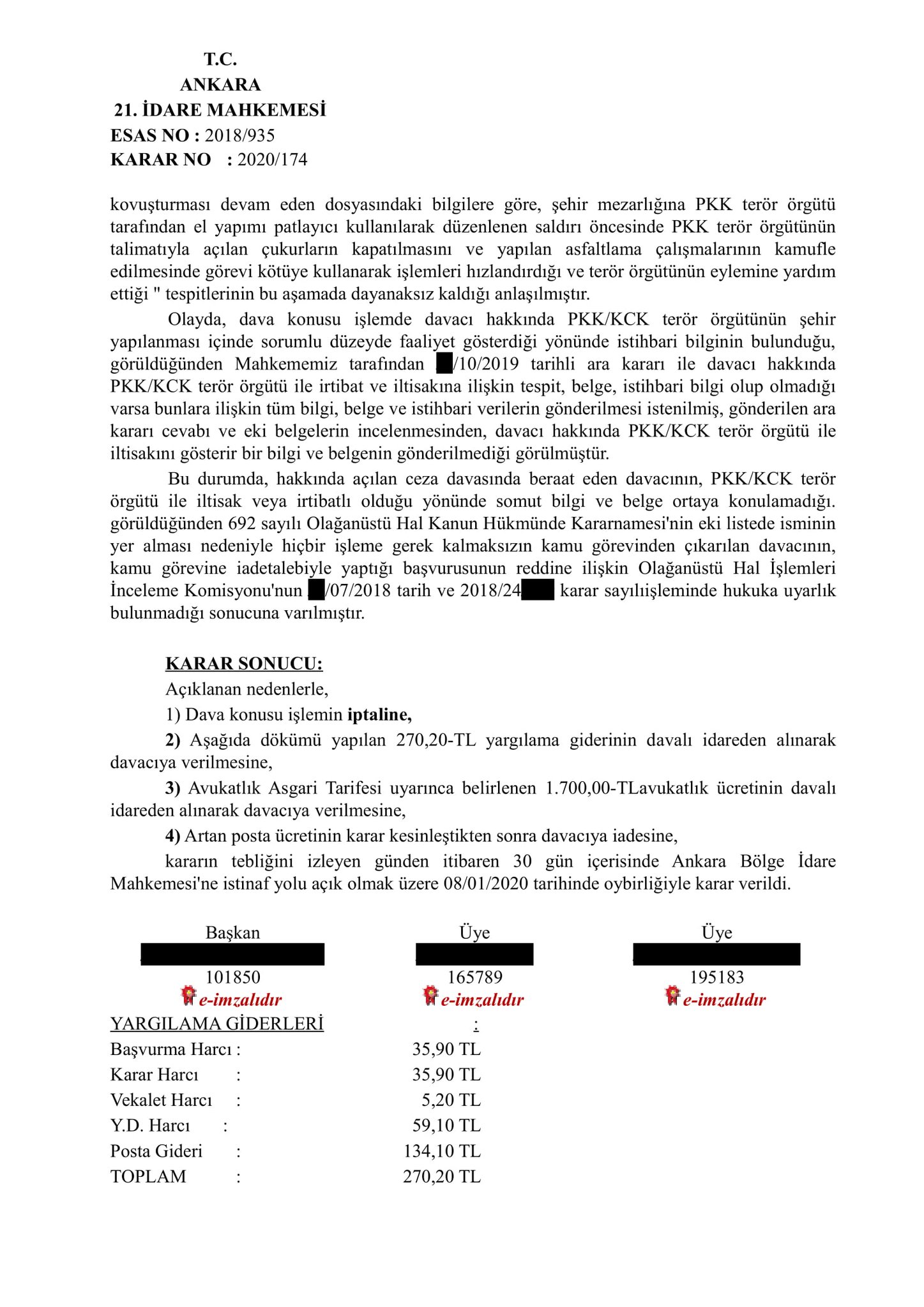 Av Mustafa Ozkan On Twitter Ankara 21 Idare Mahkemesi Goreve Iade Karari Ilgili Hakkinda Ceza Mahkemesince Verilen Beraat Karari Istinaf Asamasinda Olmasina Ragmen Goreve Iade Karari Verilmistir Kurumca Irtibat Ve Iltisaka Dair Herhangi
