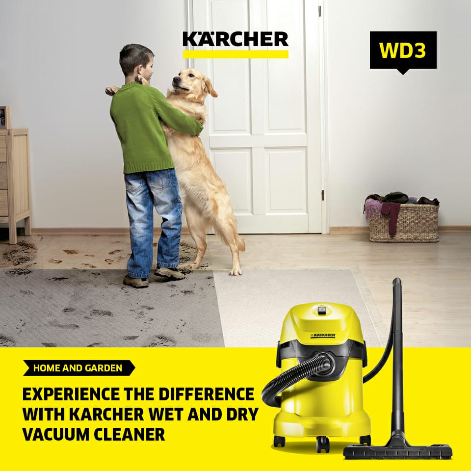 KarcherIndia on Twitter "Save your time and energy using Kärcher WD3
