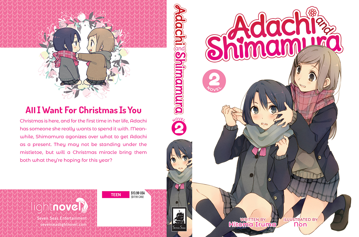 Seven Seas Entertainment on X: ADACHI AND SHIMAMURA (LIGHT NOVEL), Vol. 2, Hitoma Iruma and Non, #yuri slice-of-life, romance, becoming an anime  soon, $9.99 (digital)