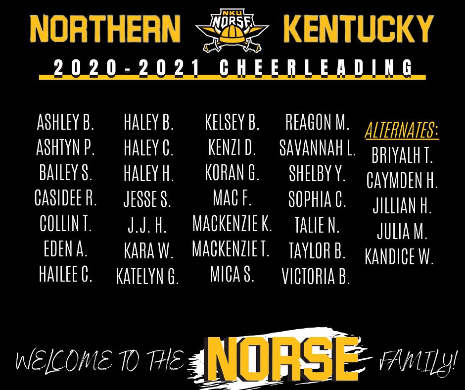 NKU Cheerleading tweet media