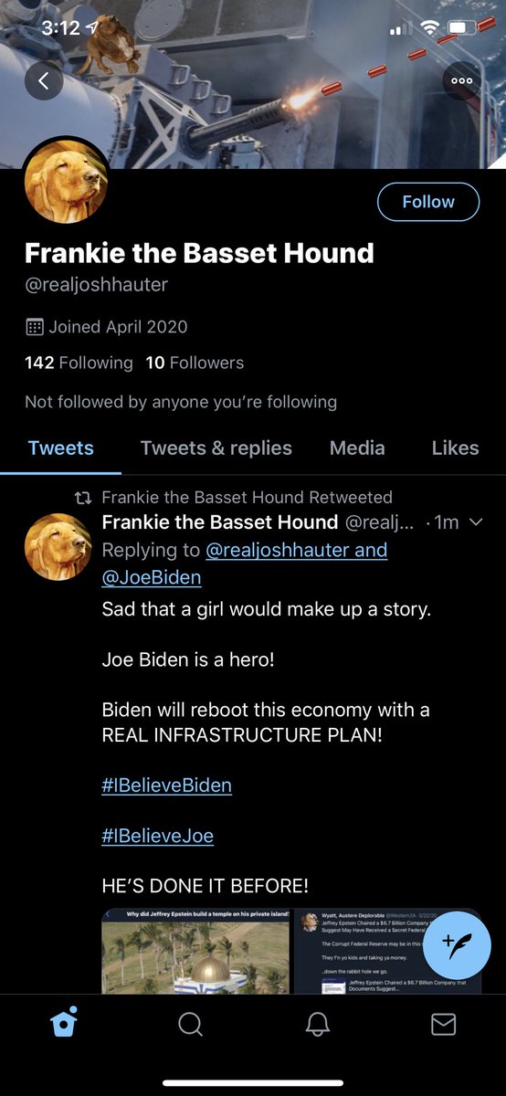 QInformed's tweet image. i think the 🤖 are broken😂😂😂?? #Trump2020 #biden #joebiden #TaraReid #IBelieveTaraReade #QAnon #QAnon2020 #QAnons #WWG1WGA