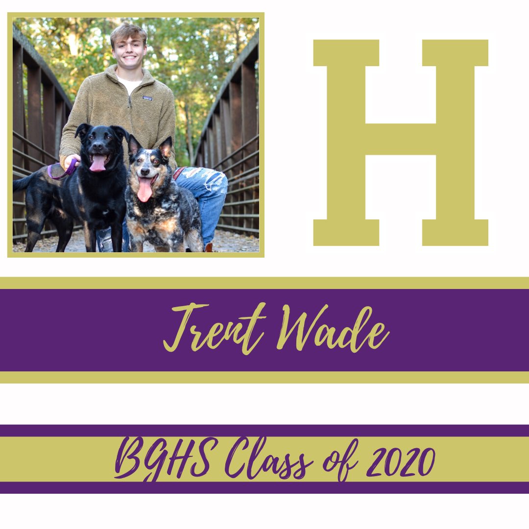 BGHS_2020's tweet photo. Congrats on all of your accomplishments, Trent! We are proud of you! https://t.co/mxFhH2mi81