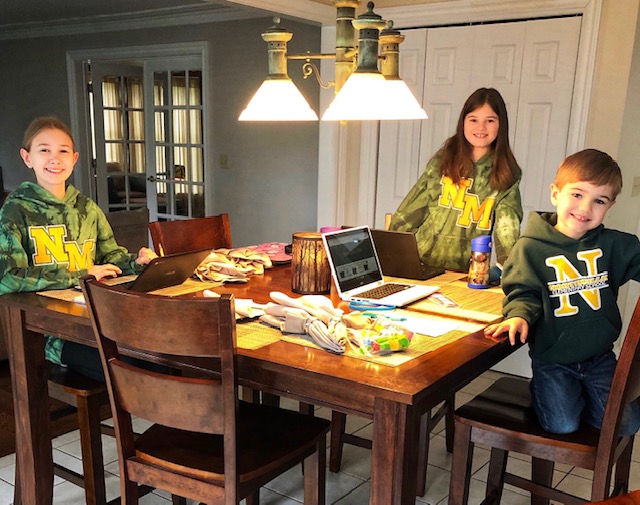 nmps_supt's tweet photo. So proud of our NMPS students and their dedication to our Distance Learning Plan. Thanks to @Kataylor14 for sharing the Taylor Family spirit! #NMPSrocks @SMS_CT @SNIS_CT and @NES_CT ๐๐๐ฅณ https://t.co/QBNsj8l5TB