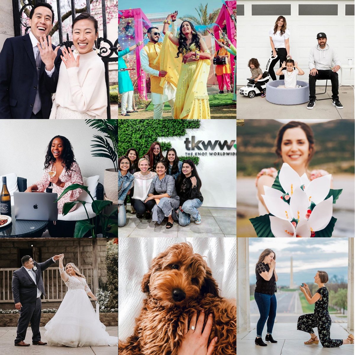 Happy #GlobalLoveDay from #TheKnotWorldwide to all of you! #LoveIsNotCanceled