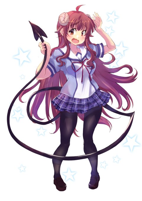 シャドウミストレス優子.
今の絵柄で頭身低めに描く場合どうすればいいかの実験 