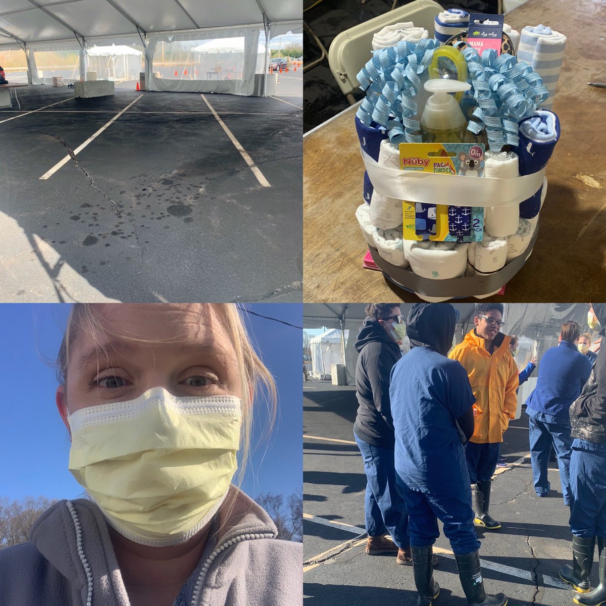 So humbled to have worked with such committed <a href="/CVSHealth/">CVS Health</a> colleagues at the #COVIDtestingsite. Your commitment to care is inspiring 💪