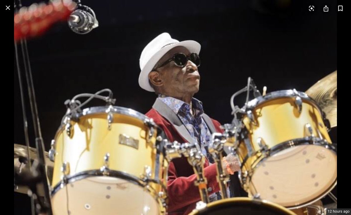 OselokaHObaze's tweet image. In the ‘70s the world considered Buddy Miles and Ginger Baker the best drummers in the world. Then the world  discovered Nigeria’s Tony Allen, who was also Fela’s confidant and sidekick.  As a teenager I was bewitched watching him play in Aba in 1972.