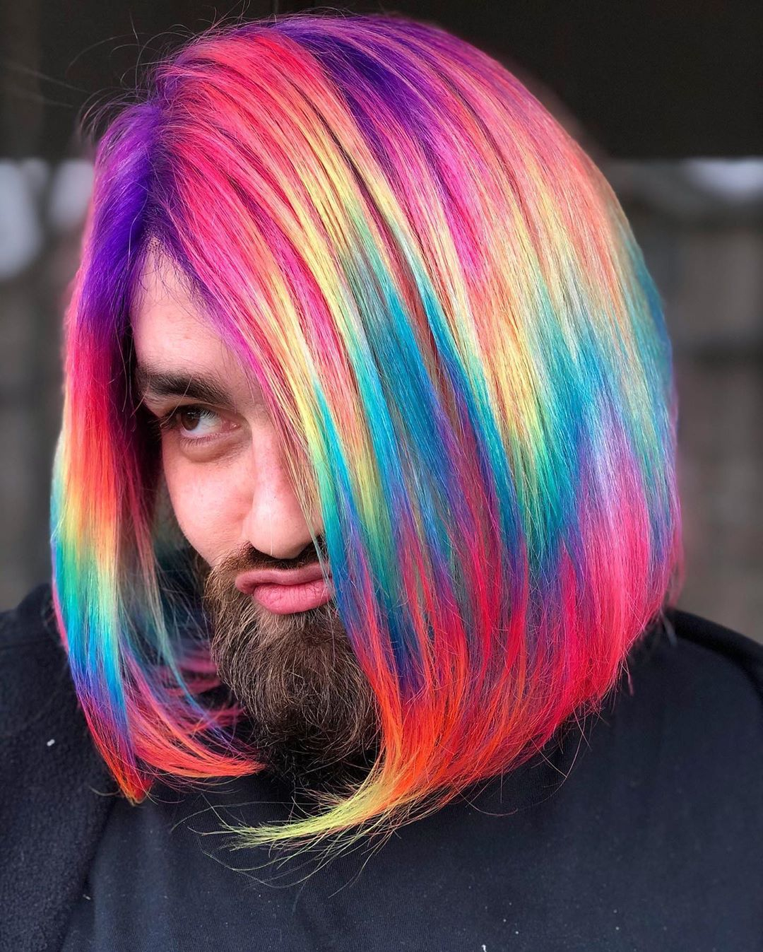 Twitter 上的 Arctic Fox Hair Color："As sweet as candy! 🍭 This delicious bob  has us drooling! 🤤 Be the best look in any room when you melt with the AF  colors of