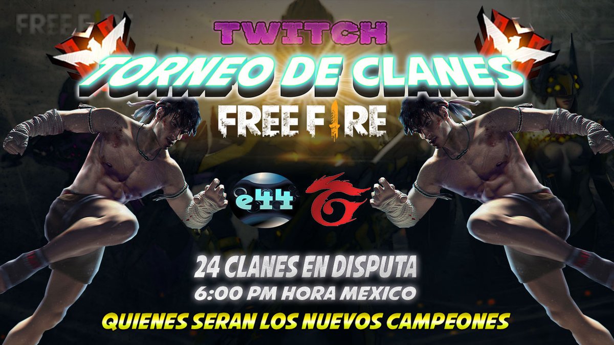 🏆TORNEO DE CLANES🏆

24 Clanes estaran en disputa el dia de hoy a partir de las 6:pm (hora mexico)

no se lo pierdan
se sorteando diamantes a los viwers 😉
ya saben en donde 👇
twitch.app.link/zstoaMjQ60