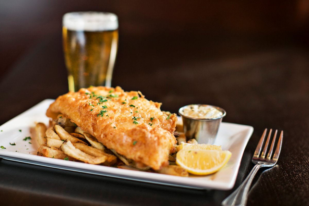 Ahhh, a cold pint  and a Fish &amp; Chips. Can't beat it! What are you missing during quarantine?