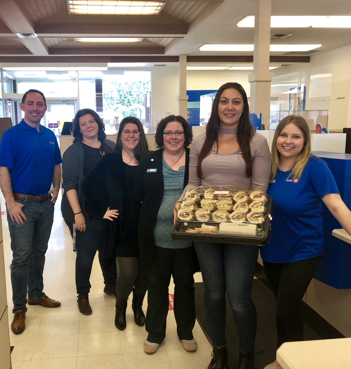 Thank you @SUBWAYCanada for the delicious lunch #bmo #EssentialWorkers #lunchtime #powellriversubway