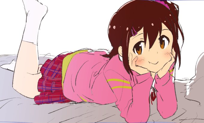 目が覚めたら未来ちゃが隣で覗いていた 