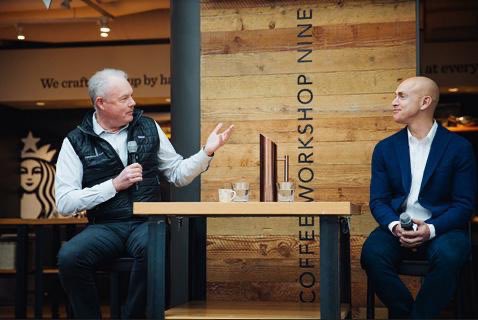 Now more than ever, we need to break the stigma around mental health. As we welcome #MentalHealthAwarenessMonth, I’m grateful to be working with leaders in this space as Starbucks continues to prioritize this important work for our partners and our communities. 💚