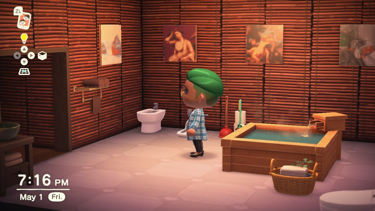 Spiralred's tweet photo. putting up Wheatstacks in my bathroom
nobody:
me: Finally, some good fucking food!
#ACArtGenerator @gettymuseum
#AnimalCrossing #ACNH https://t.co/iJspBbej5z