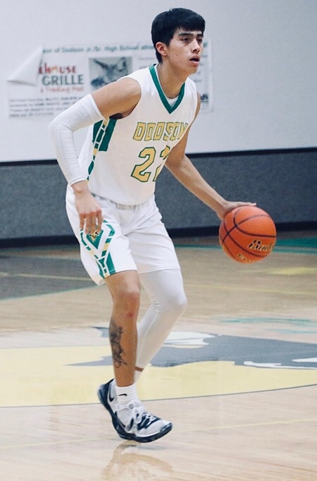 DCCBucsBball's tweet photo. WE are excited to announce the signing of Corbin Lone Bear from Dodson HS!

Corbin was selected All-Conference and All-State while averaging 15.6 PPG - 7.3 RPG - 3.1 APG - 1.8 SPG

We are EXTREMELY excited to welcome Corbin to our FAMILY ‼️

#EffortAttitudeTeamwork https://t.co/1XfWjjDny8