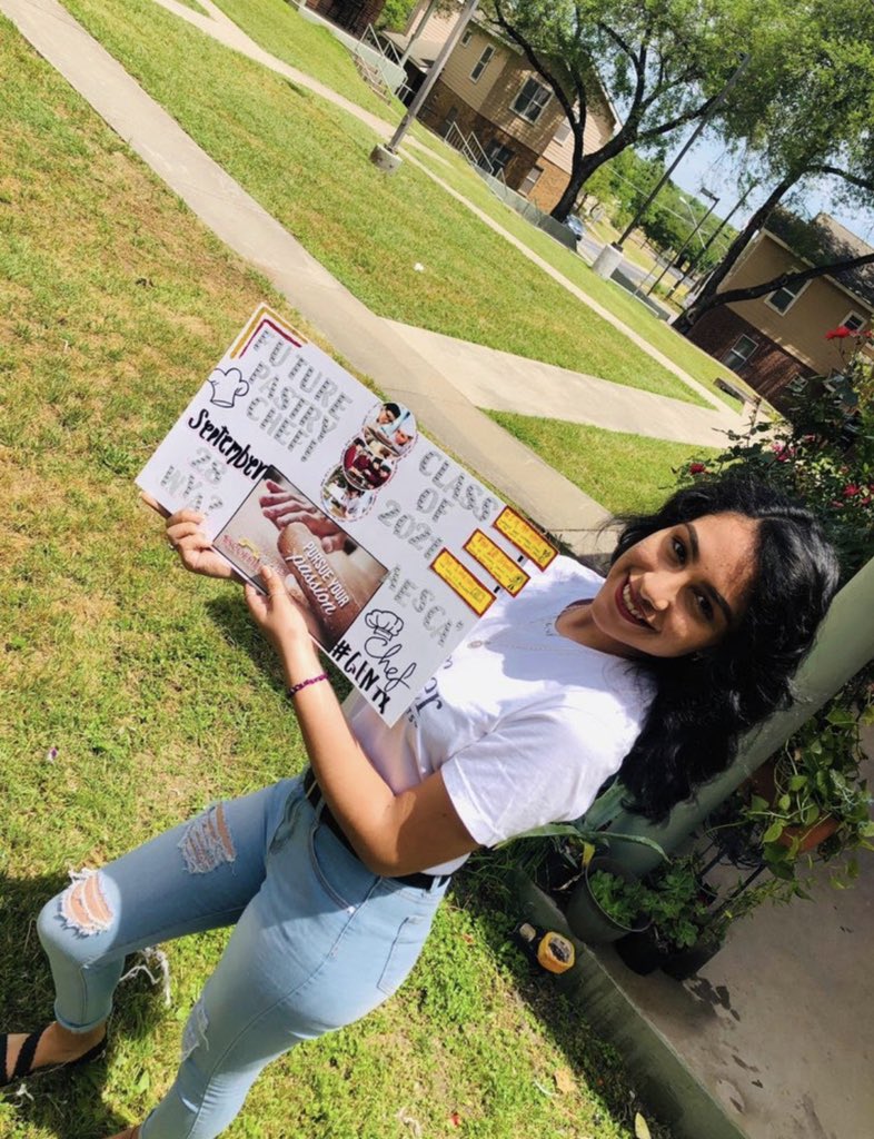 28diazyess's tweet photo. Ivis Garcia A. Escoffier School of Culinary Arts #GenTXDay #DecisionDay2020 @GenerationTexas @EMHSAustinISD https://t.co/c1x4LcR0On