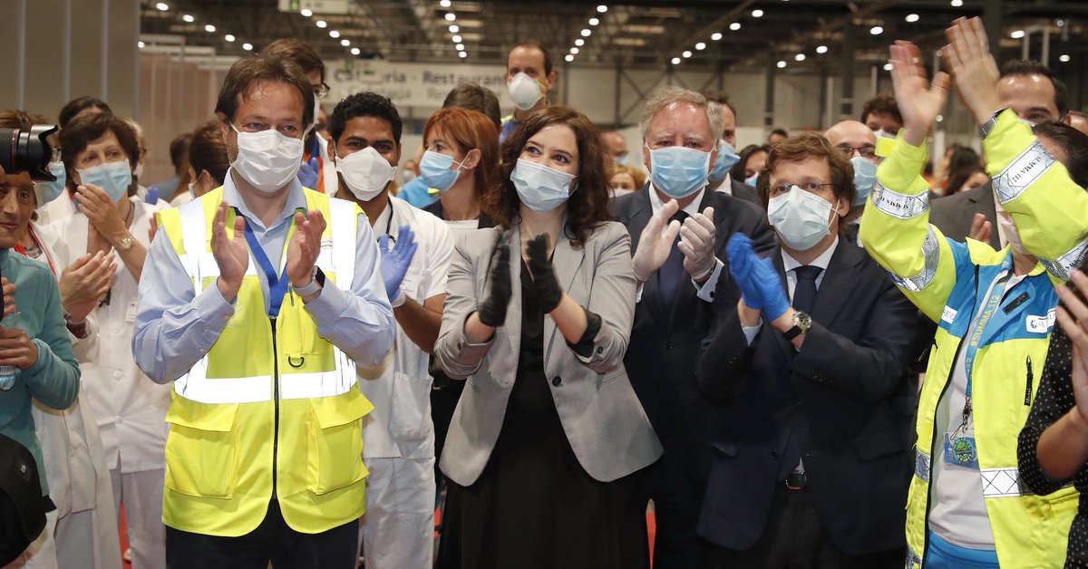 Día 48.  #EstadoDeAlarmaHoy cierra el hospital de Ifema tras haber atendido a casi 4.000 pacientes. Un aplauso a todos los profesionales que lo hicieron posible.