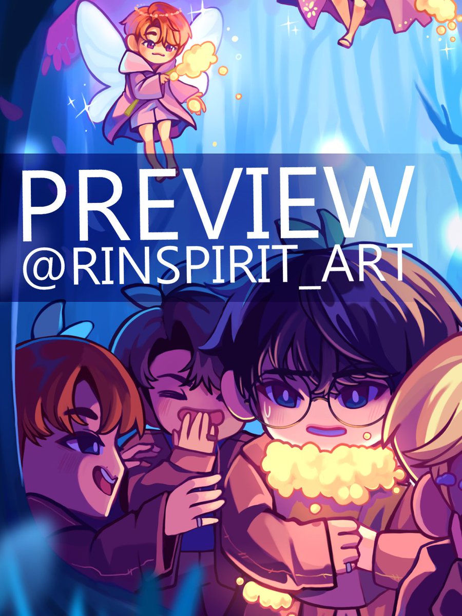 Rinspirit_art's tweet photo. Previews of my two pieces for @FairytaleSvt 's digital zine! Lots of fun working on both of these pieces~ 😆💕

#seventeen https://t.co/FANDUr7tcH