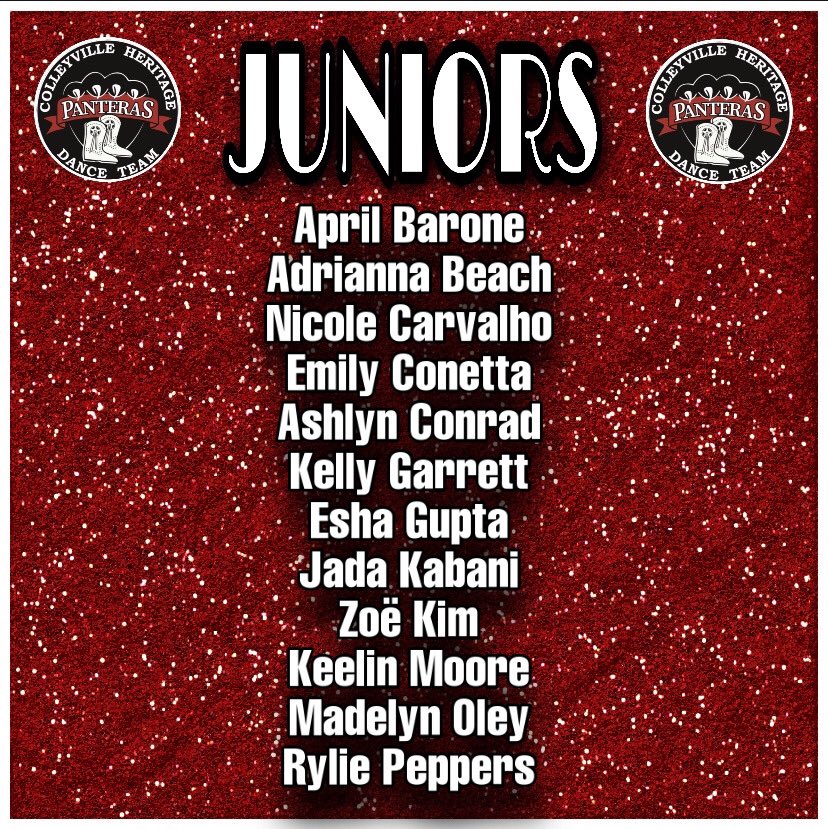 chhspanteras's tweet photo. Congratulations to the newly announced 2020-2021 Varsity Panteras Dance Team! ❤️🐾 https://t.co/Th0mTdgtYv
