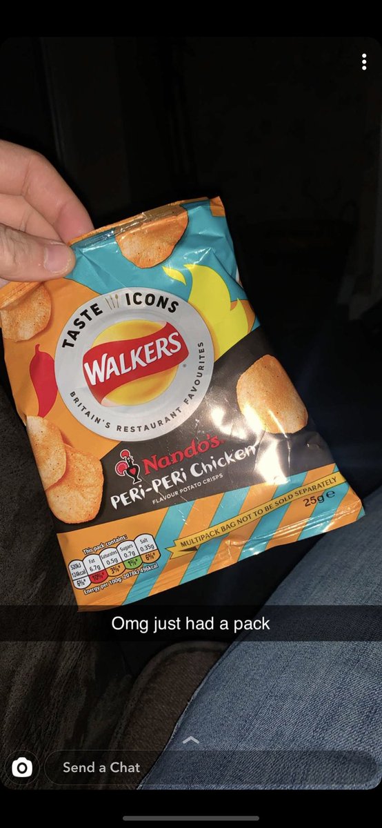 GeorgiaCantwell's tweet photo. Quarantined/Lockdown’ed separately, yet still doing the same thing?! #coupleswhoeatnandoscrispstogetherstaytogether #shorthashtag 🤷🏼‍♀️😜 P.S these are DREAMY 😍 @Pidgerzz https://t.co/ZUdF73Huee