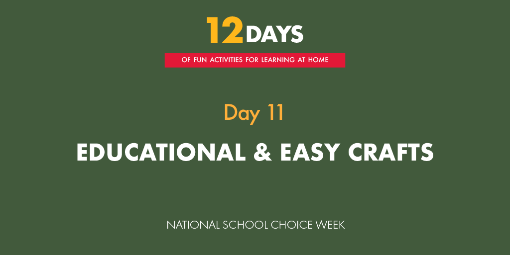 ntlschoolchoice's tweet photo. On day 11, gather together and make an easy craft! Share your crafts photos with us!
https://t.co/yhNIIyKssS
#togetherathome #SchoolChoice #freeresourceloop
#ParentsAreTheNewTeachers https://t.co/PjkQzBizYA