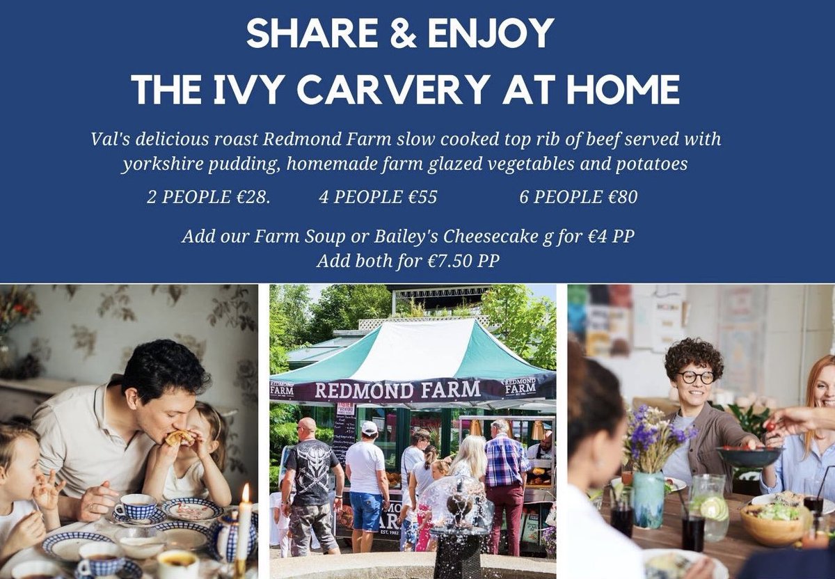 Brighten up your Sunday with a round the table family meal, prepped and delicious cooked for you from our Ivy Bar Kitchen team.

Call, Order, Collect - it’s that easy!
053 9480500

#ivybarathome #takeaway #takehome #ashdownparkhotel